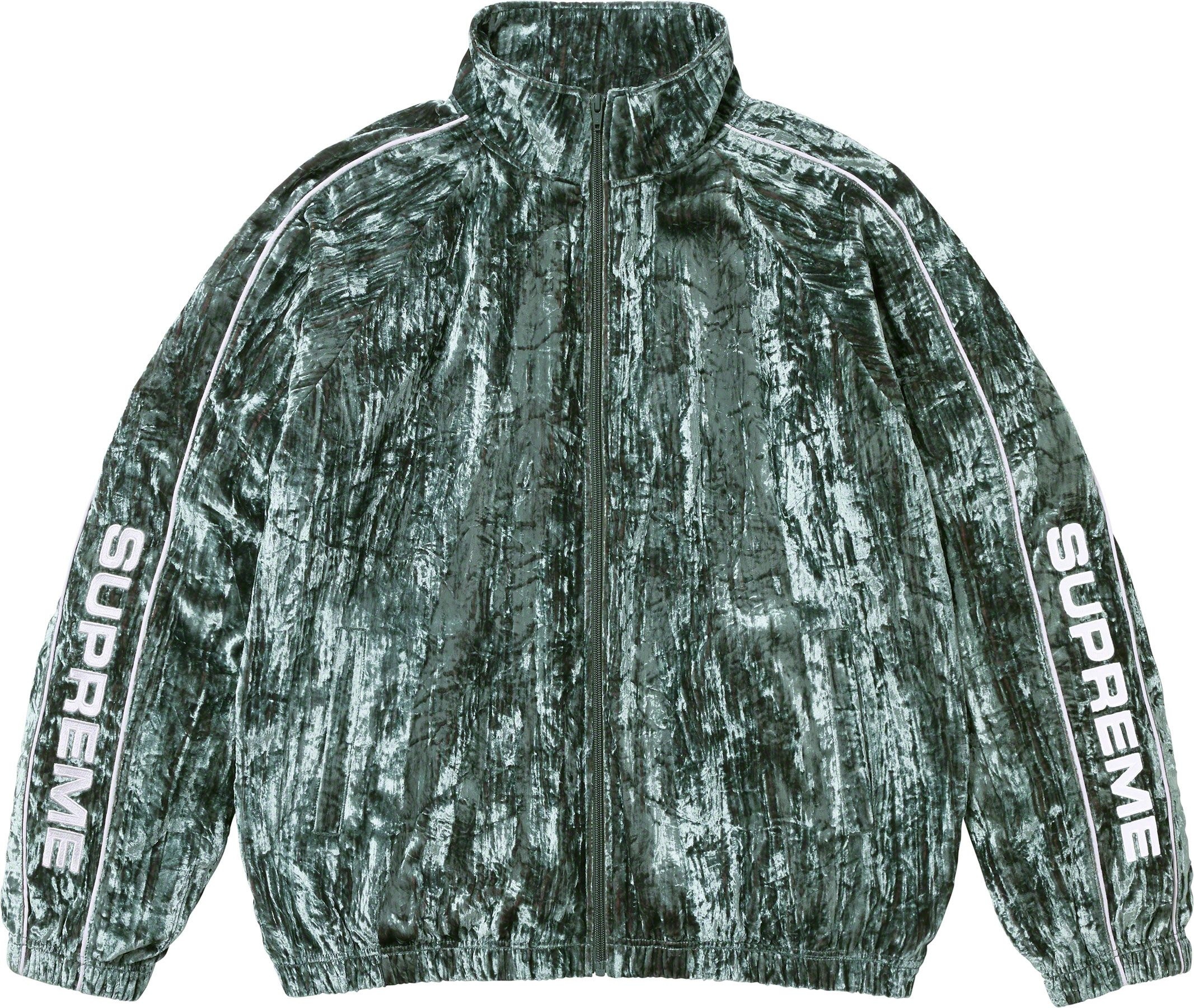 Crushed Velvet Track Jacket view 8